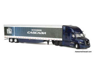 Freightliner Cascadia Fifth Generation Semi Truck w/Raised Roof Sleeper, Freightliner Midnight