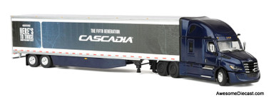 Freightliner Cascadia Fifth Generation Semi Truck w/Raised Roof Sleeper, Freightliner Midnight