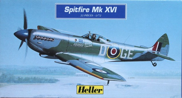Сборная модель Самолет Spitfire Mk XVI