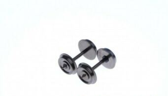 Сборная модель RK-3 Bleichert railway crane