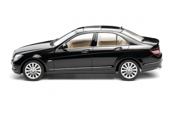 MERCEDES-BENZ C-Klasse Saloon Elegance W204 (2007), black obsidian