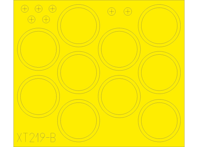 Окрасочные маски для Т-55