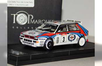 LANCIA Delta MC #3 D. Auriol / Occelini победитель Tour de Corse (1992)