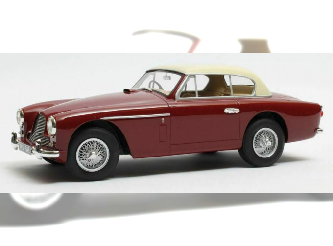 Aston Martin DB2-4 MKII FHC Notchback 1955 (red / beige)