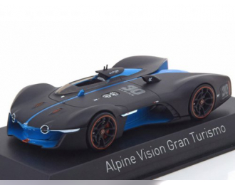 RENAULT ALPINE Vision Gran Turismo 2015 Black Matt/Blue