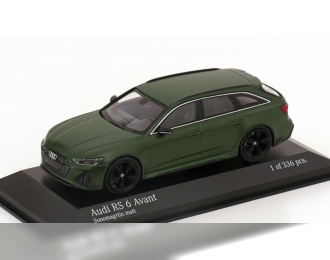 AUDI RS6 Avant (2019), matt-green