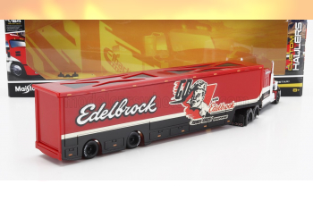 INTERNATIONAL Truck Car Transporter Edelbrock (2021), Red Black