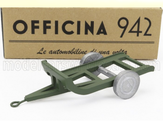 TRAILER Rimorchio Viberti Trasporto Carro L3 (1939), Military Green