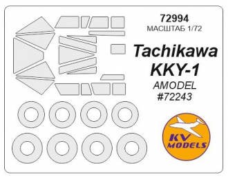 Маска окрасочная для Tachikawa KKY-1 + маски на диски и колеса