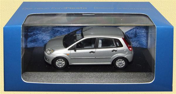 FORD Fiesta 5-door (2002), серебристый