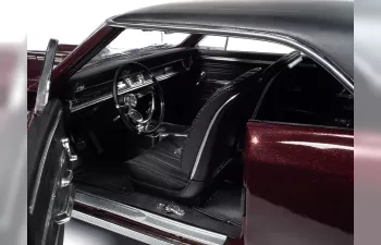 CHEVROLET Chevelle SS 396 (1966), dark red matt-black