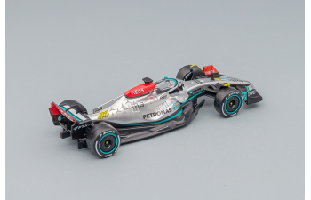 MERCEDES GP F1 W13e Team Mercedes-amg Petronas F1 N 44 Season 2022 Lewis Hamilton, Silver Green