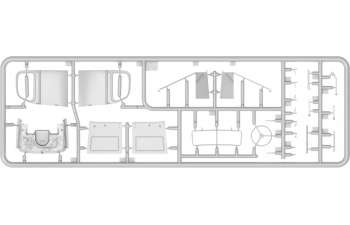 Сборная модель CHEVROLET G7117 4x4 Truck Military 1955