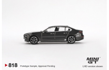 BMW i7 Xdrive 2024 (Lhd) темно-серый