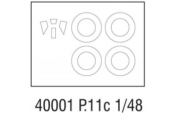 Сборная модель PZL P.11c Expert Set