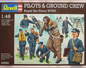 Сборная модель Пилоты и наземный персонал Royal Air Force (Вторая Мировая война)