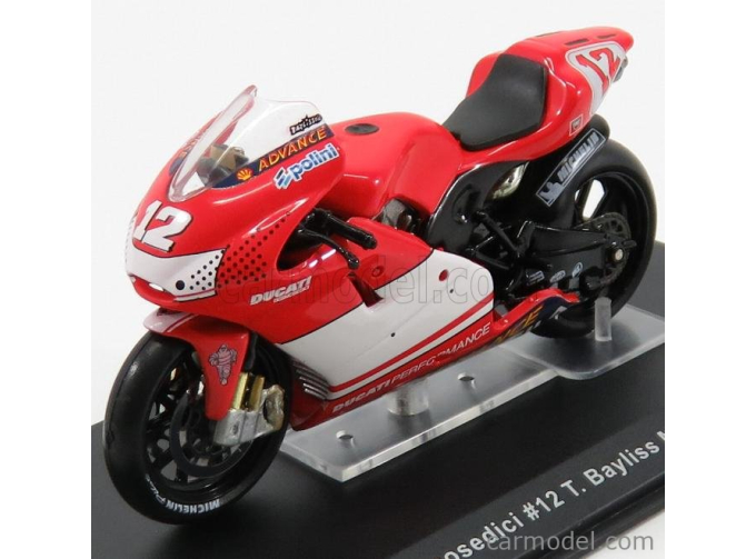 DUCATI Desmosedici #12 T.Bayliss (2003), red / white