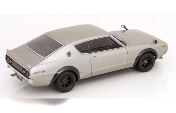 NISSAN Skyline 2000 GT-R (KPGC110) Tuned Version, silver