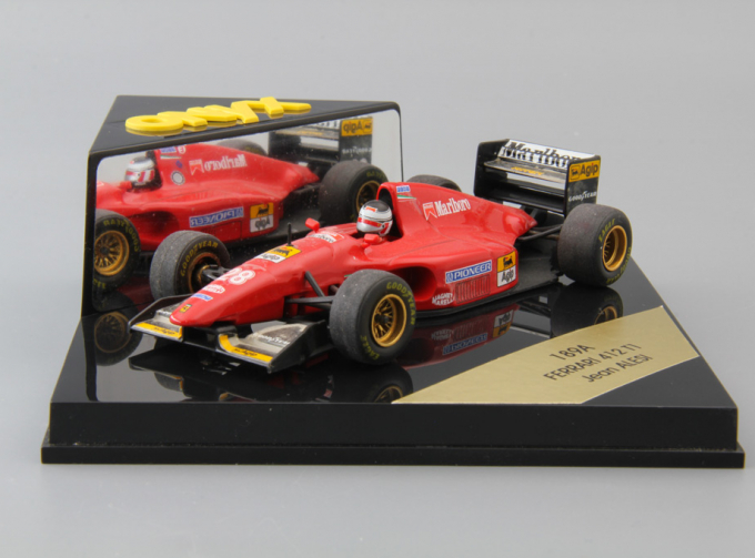 FERRARI 412 T1 Jean Alesi #28, red