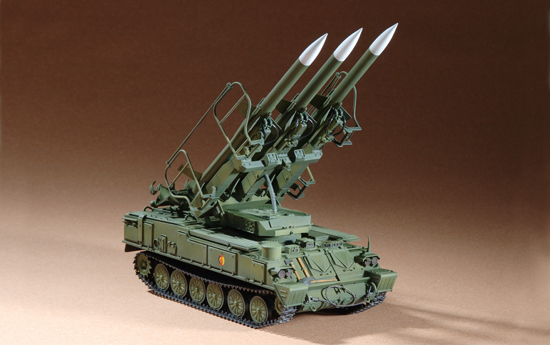 Сборная модель САУ Russian SAM-6 antiaircraft missile