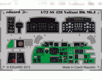 Цветное фототравление для Valiant BK. MK. I interior S. A.