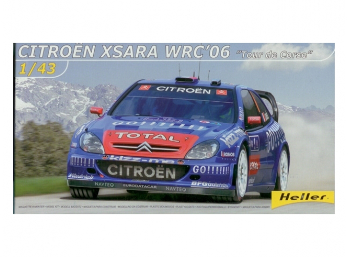 Сборная модель CITROEN Xsara WRC 2006 "Tour de Corse"