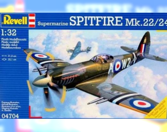 Сборная модель Британский истребитель Supermarine Spitfire  Mk.22/24