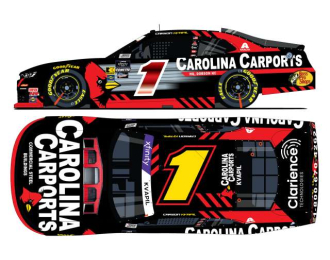 Chevrolet #1 Carson Kvapil * Carolina Carports*, various 2025