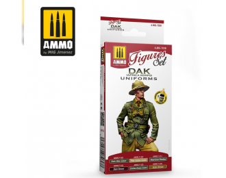 DAK Uniforms (Africa Korps) Figures Set