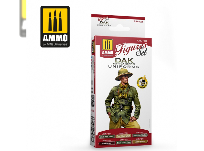 DAK Uniforms (Africa Korps) Figures Set