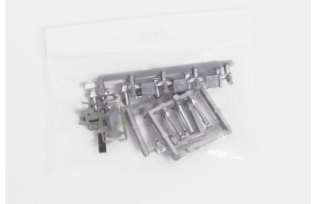 Полуприцеп для перевозки бетонных изделий с грузом