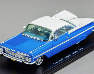 CHEVROLET Impala Coupe (1959), blue / white