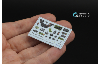 3D Декаль интерьера кабины TBM-3 Avenger (HobbyBoss)