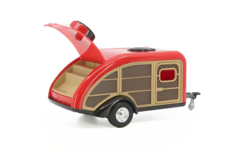 CHEVROLET Apache Pick-up With Trailer Roulotte (1958), Dark Orange