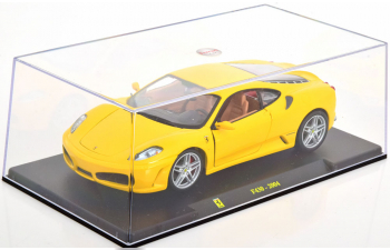 FERRARI F430 (2004) - Con Vetrina - With Showcase, Yellow