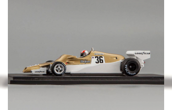 Arrows FA1 #36 South African GP Rolf Stommelen (1978), gold / white