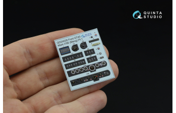 3D Декаль интерьера кабины Ford GT40 Mark II '66 (Meng) (с 3D-печатными деталями и металстикерами)