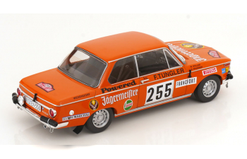 BMW 2002 Jagermeister (night Version) N 255 Rally Montecarlo (1973) Wolfgang Stiller - Axel Wagener, Orange