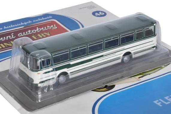 FLEISCHER S5, Kultowe Autobusy PRL 46, green / white