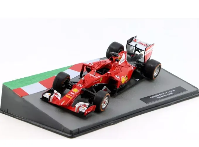 FERRARI F1 Sf15-t №5 Malaysian Gp (2015) Sebastian Vettel, Red