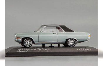 OPEL Diplomat V8 Coupe (1965), silver