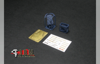 "ЛаГГ-3 Кресло пилота" с ремнями из 3D-декали