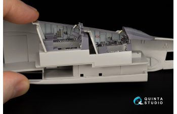 3D Декаль интерьера кабины RF-4C Phantom II (late без DMAS) (Hasegawa) (с 3D-печатными деталями)