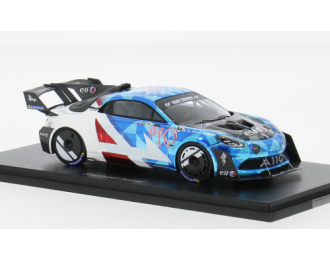ALPINE A110 №110 Rally Pikes Peak International Hill Climb (2023), Blue White Black