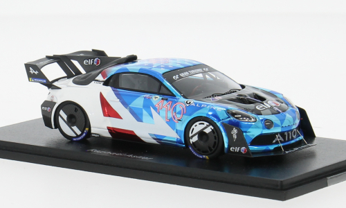 ALPINE A110 №110 Rally Pikes Peak International Hill Climb (2023), Blue White Black