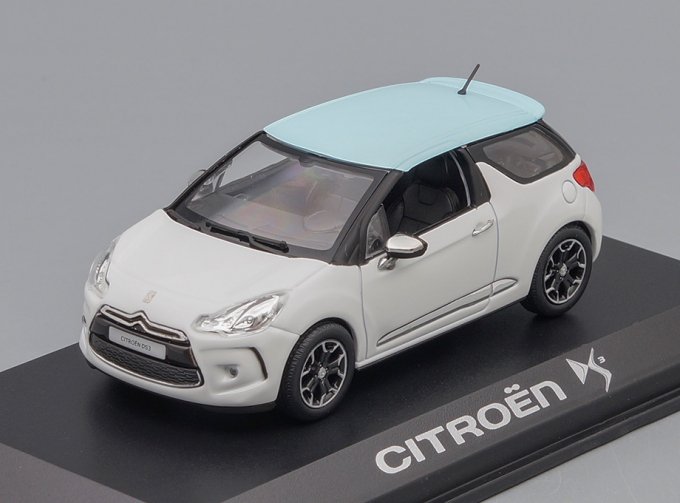 CITROEN DS3 Boticcelli Roof (2010), white / blue