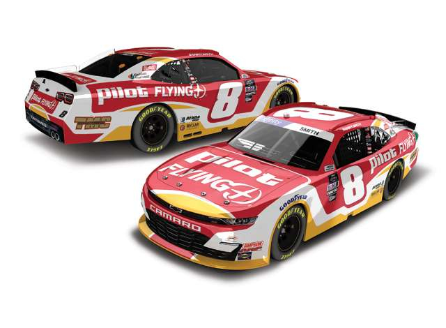 Chevrolet #8 Sammy Smith *Pilot Flying J* white/red/orange 2024