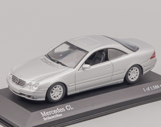 MERCEDES-BENZ CL-CLASS COUPE (C215) (1989), silver