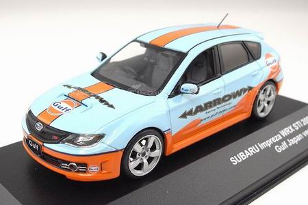 SUBARU IMPREZA WRX STI GULF, blue 