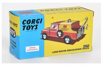 LAND ROVER Breakdown Truck (1960), red/yellow